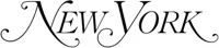 new york black transparent background