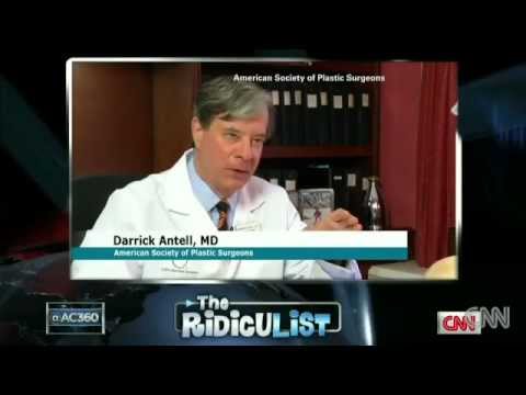 Derrick Antell MD appearing on CNN's The Ridiculist discussing plastic surgery